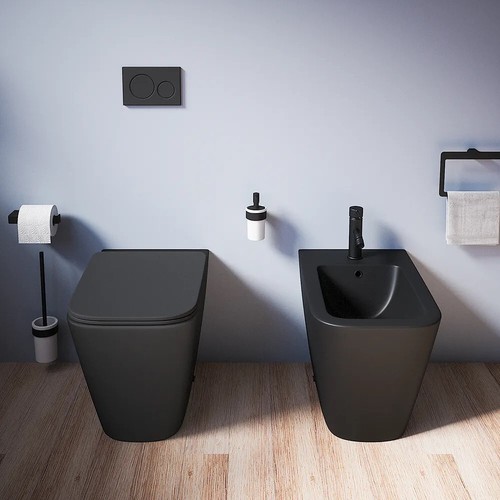 Sanitari bagno terra nero - sanitari,
